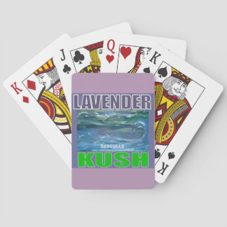 LAVENDER KUSH PLAYING CARDS