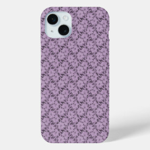 Lavender Lace Floral iPhone Case