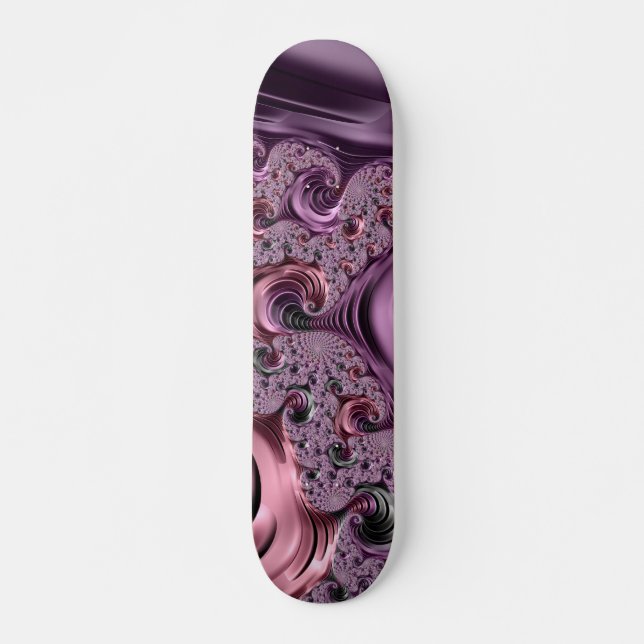 lavender lace skateboard (Front)
