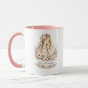 Lavender Lady Angel Mug