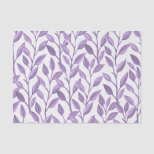 Lavender Leaves Tissue Paper