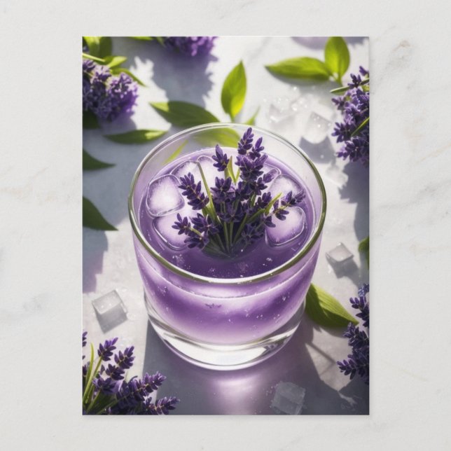 Lavender Lemonade Postcard (Front)