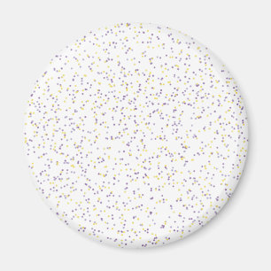 Lavender Lemonade Speckled Dots  Magnet