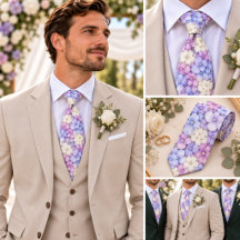 Lavender Lilac Dusty Blue Hydrangea Floral Wedding