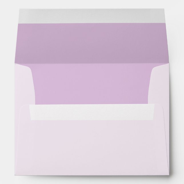 Lavender Lilac Envelope (Back (Bottom))