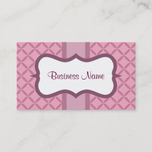 Lavender Lilac Plum Custom Business Cards