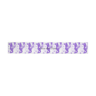 lavender lookout mermaid wraparound address label