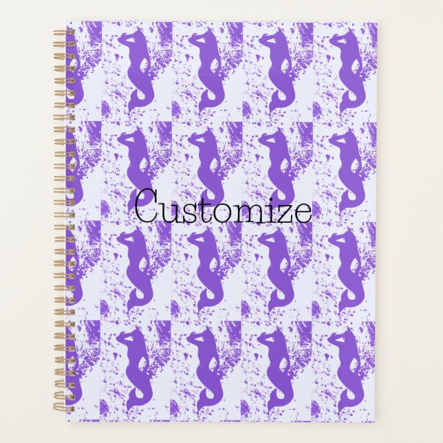lavender lookout mermaids planner (Front)