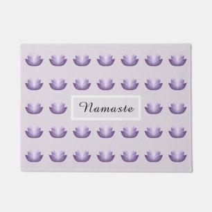 Lavender Lotus Doormat