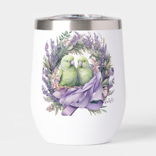 Lavender Lovebirds