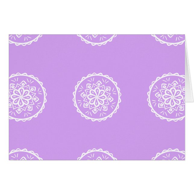 Lavender Mandala (Front Horizontal)