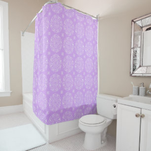 Lavender Mandala Shower Curtain