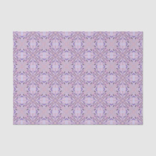 Lavender Mauve Pink Purple Geometric Abstract Art Tissue Paper