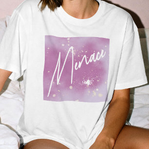 Lavender Menace, IYKYK Subtle Sapphic, wlw T-Shirt