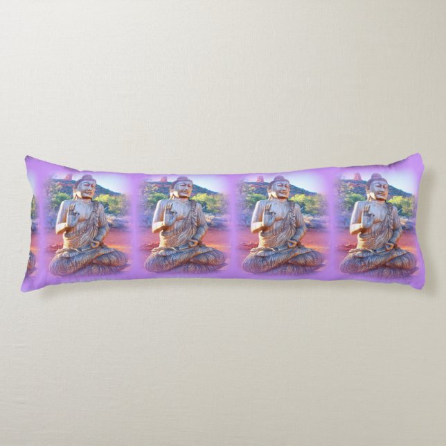 lavender mermaids sitting body cushion (Front)