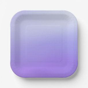 Lavender Mist Paper Plate