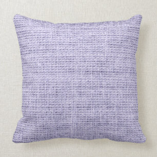 Lavender mist Rustic Burlap Linen Cushion