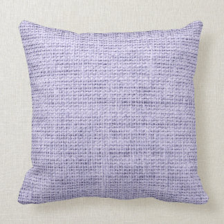 Lavender mist Rustic Burlap Linen Cushion