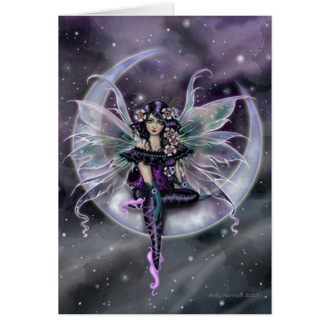 Lavender Moon Fairy Fantasy Art by Molly Harrison (Front)