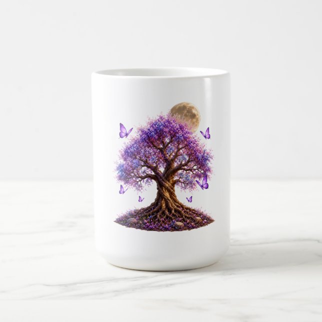 Lavender Moon Tree Classic Mug (Center)