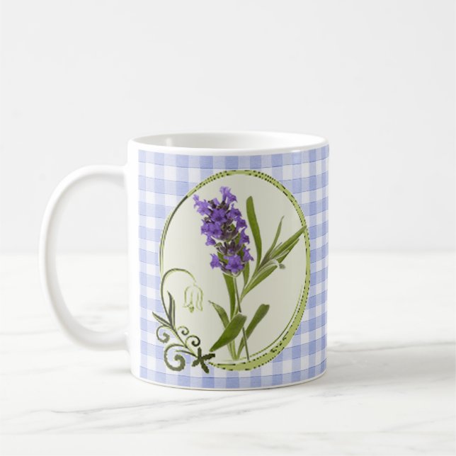lavender mug (Left)