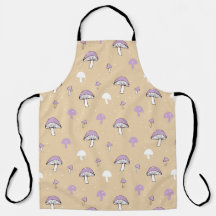 Lavender Mushrooms in the snow