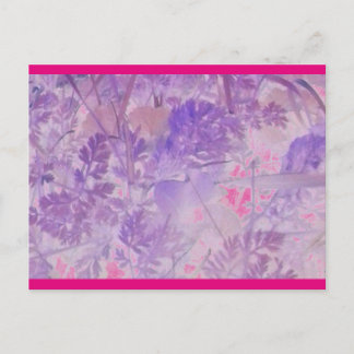 Lavender Nature Postcard