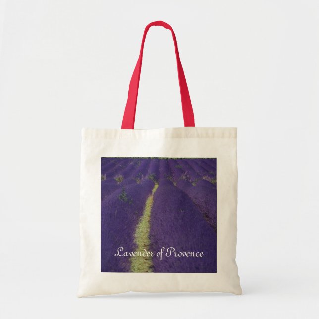 Lavender of Provence Tote Bag (Front)