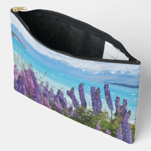 lavender on the lake shore accessory pouch