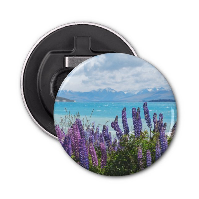 lavender on the lake shore bottle opener (Front)
