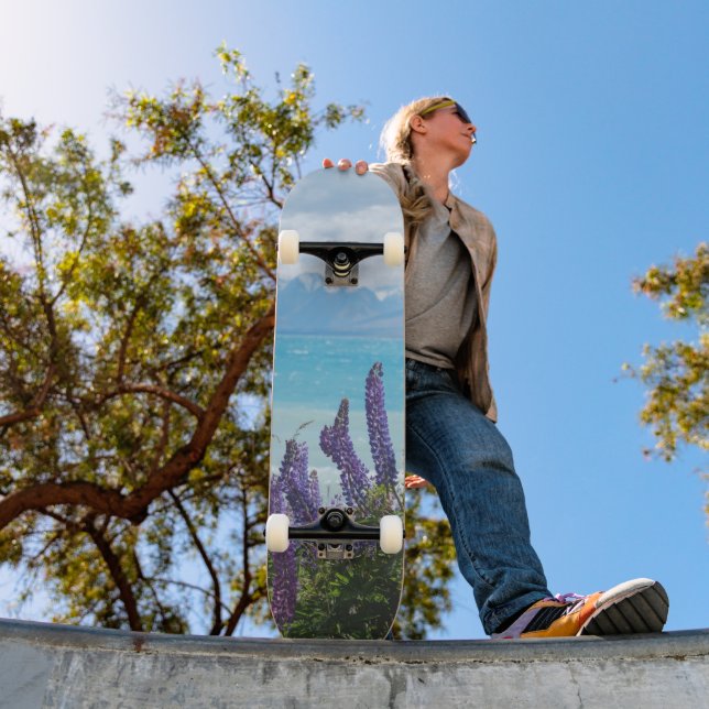 lavender on the lake shore skateboard (Outdoor 1)