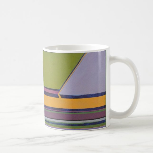 Lavender & Orange Coffee Mug (Right)