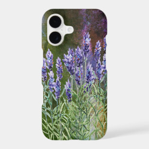 Lavender painted with watercolors
