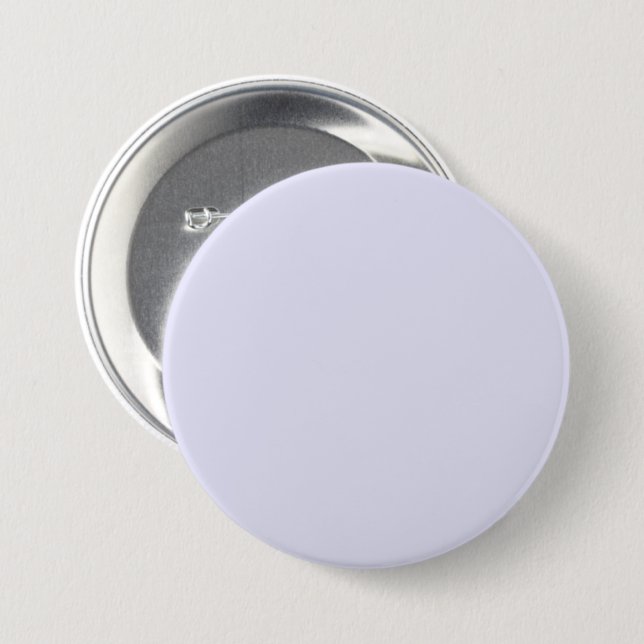 Lavender / Pale Violet E6E6FA - Option to Add Name 7.5 Cm Round Badge (Front & Back)