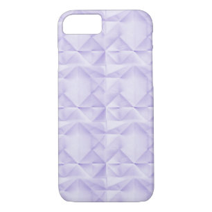 Lavender Paper Origami Pattern iPhone 8/7 Case