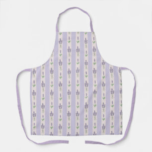 Lavender Pattern Apron