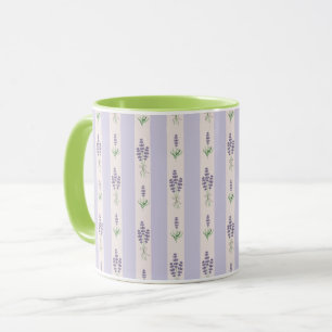 Lavender Pattern Mug