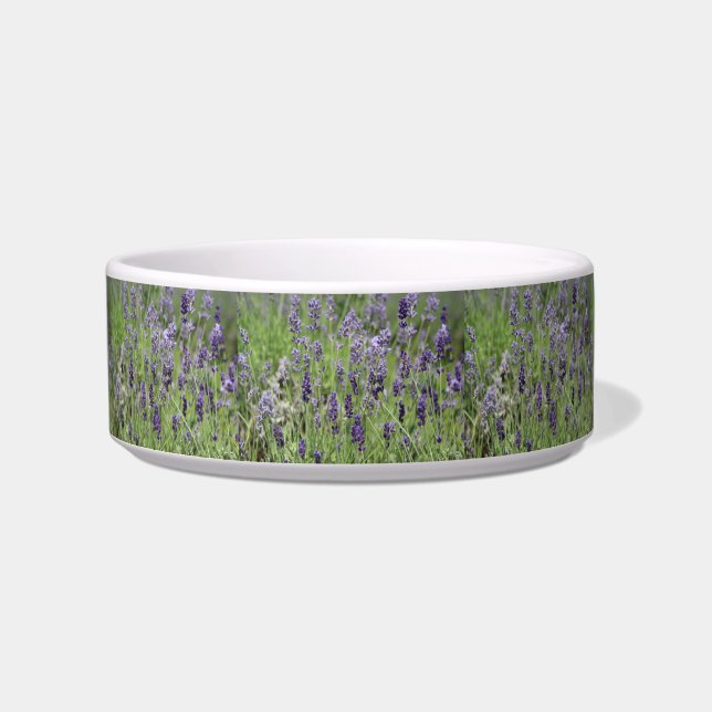 Lavender Pet Bowl (Front)