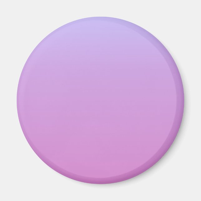 Lavender Pink Gradient Magnet (Front)