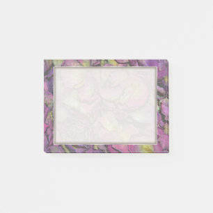Lavender Pink Rose Petals Watercolor Post-it Notes