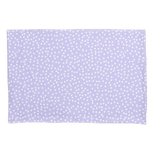 Lavender Polka Dot Pillowcase