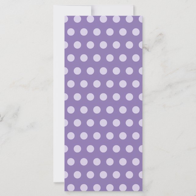 Lavender Polka Dots (Front)