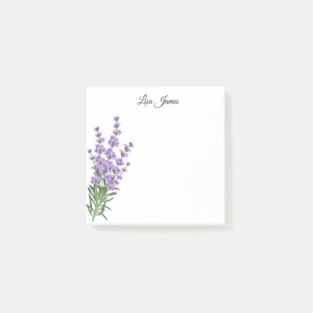 Lavender  post-it notes (Front)