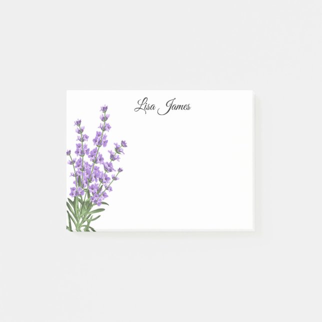 Lavender  post-it notes (Front)