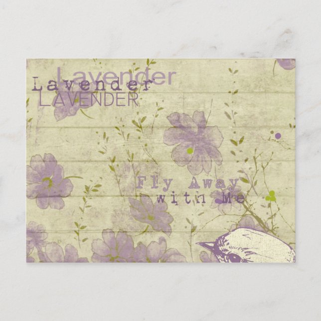 Lavender Postcard (Front)