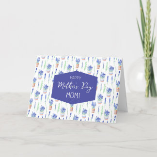 Lavender Pot Watercolor Mother’s Day Card
