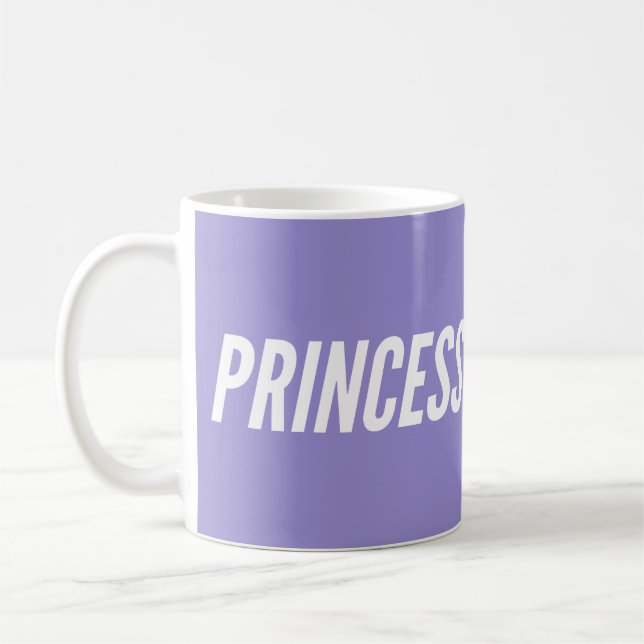 Lavender Princess Coffee Mug (Left)