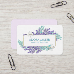 Lavender Professional Business Card Design