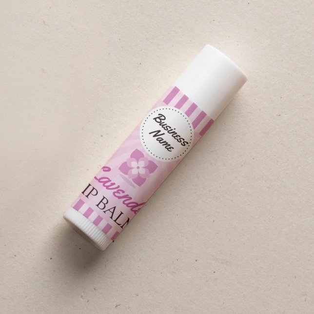 Lavender Purple - Lip Balm Label - 1.25" Square (Creator Uploaded)