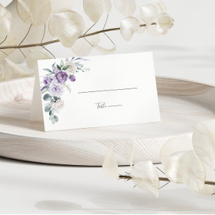 Lavender Purple Peony White Roses 